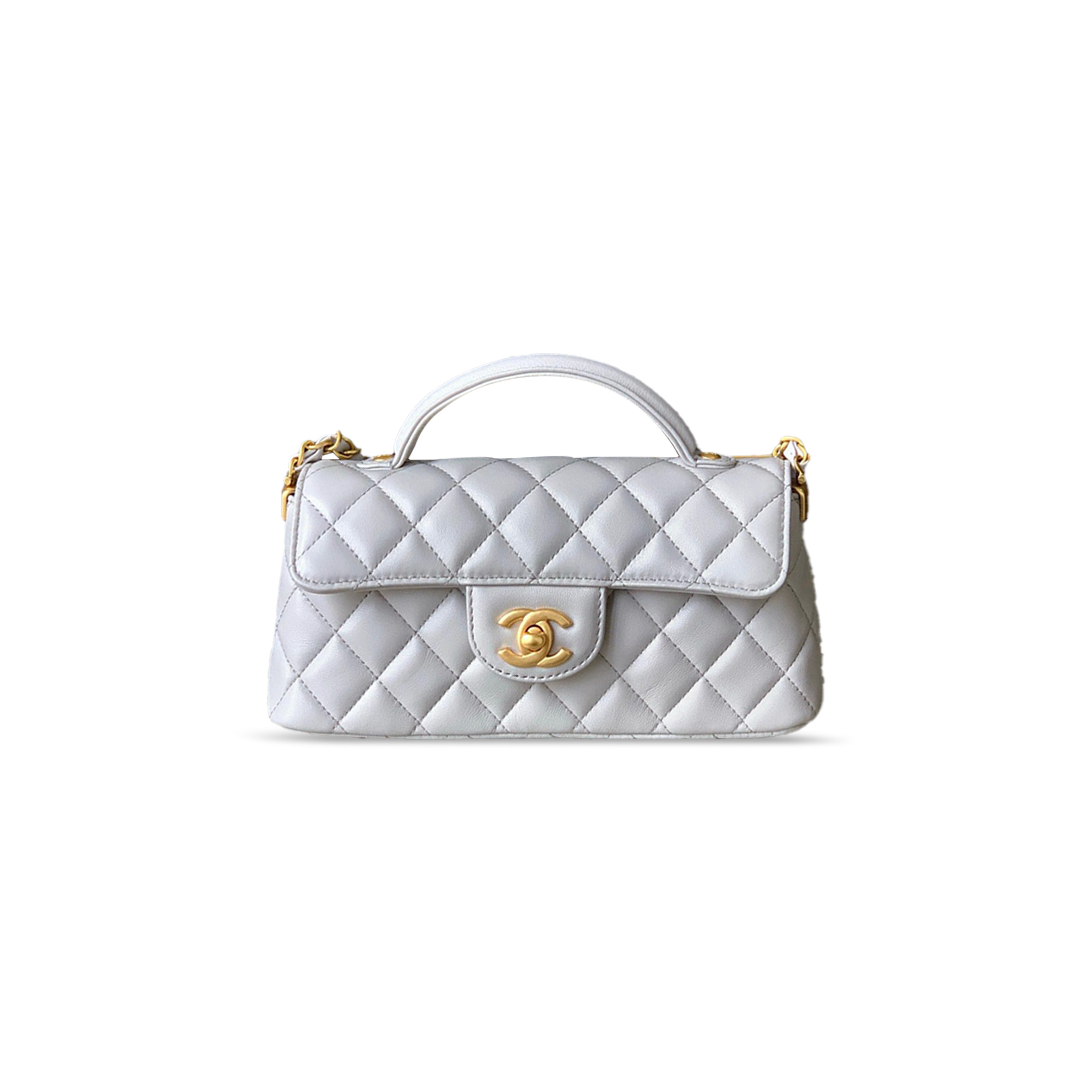 CHANEL MASTER MINI TOP HANDLE FLAP BAG AS5354 (22*12*6cm)
